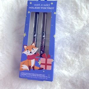 New Foxtrot Limited 2 Retractable Eyeliner Set Blackest and Brown In Box